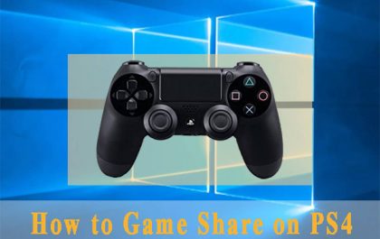 How To Share Ps4 Games