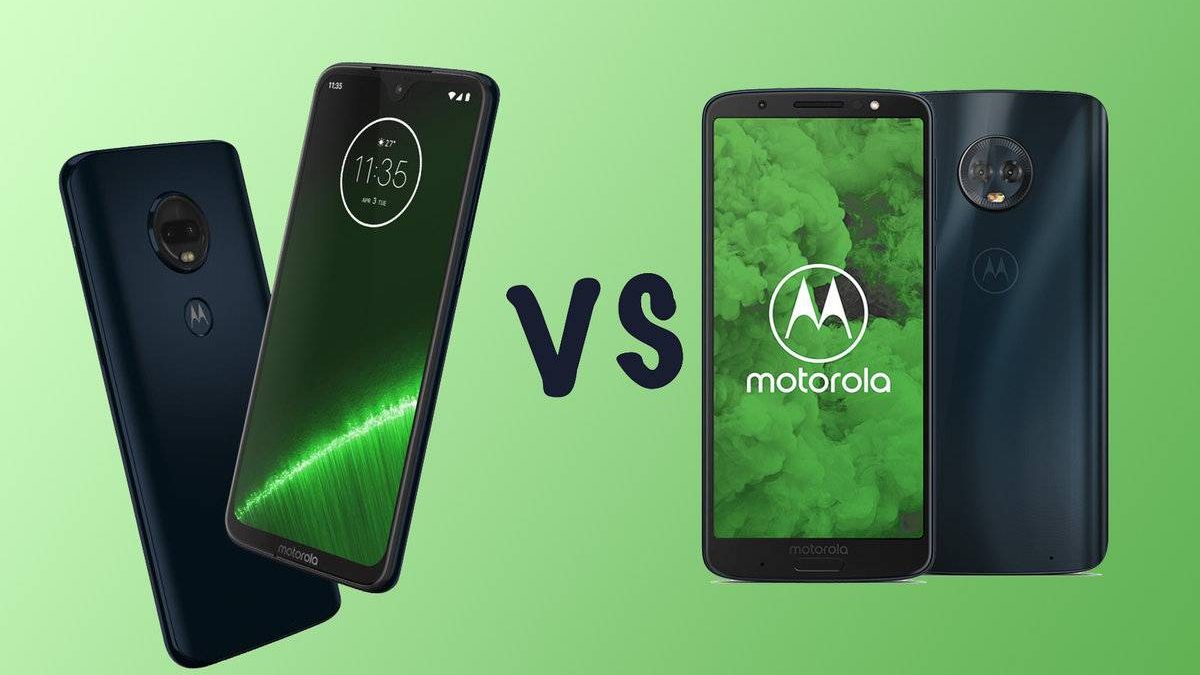 Moto G6 vs Moto G7 – Similar Design with Differences