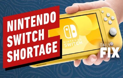 nintendo switch shortage