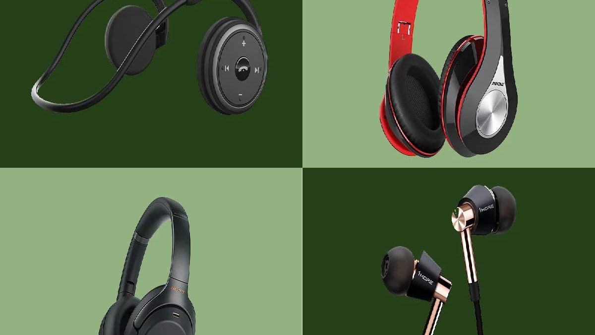 Comfortable Wireless Headphones – Sports Wireless, and Taotronics Headbande 