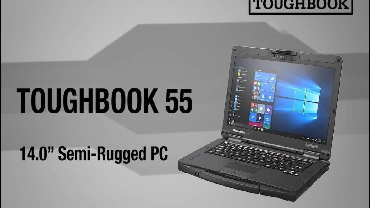 Panasonic Toughbook FZ-55 – Casing, Connections, and Display