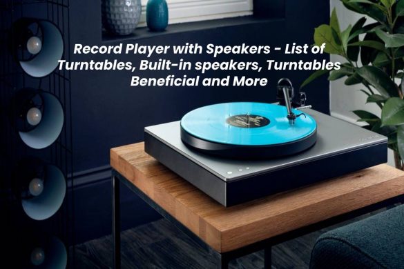 Record Player with Speakers