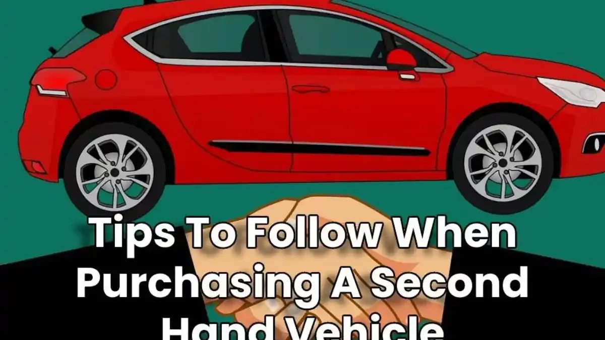 When Buying A Second hand Vehicle