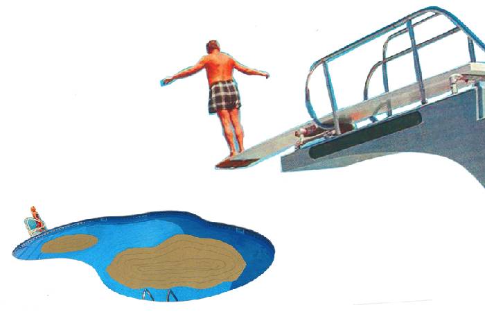 Why shouldn't you swim with diarrhea?