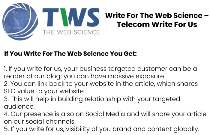 Why Write for Us – Telecom Write for Us