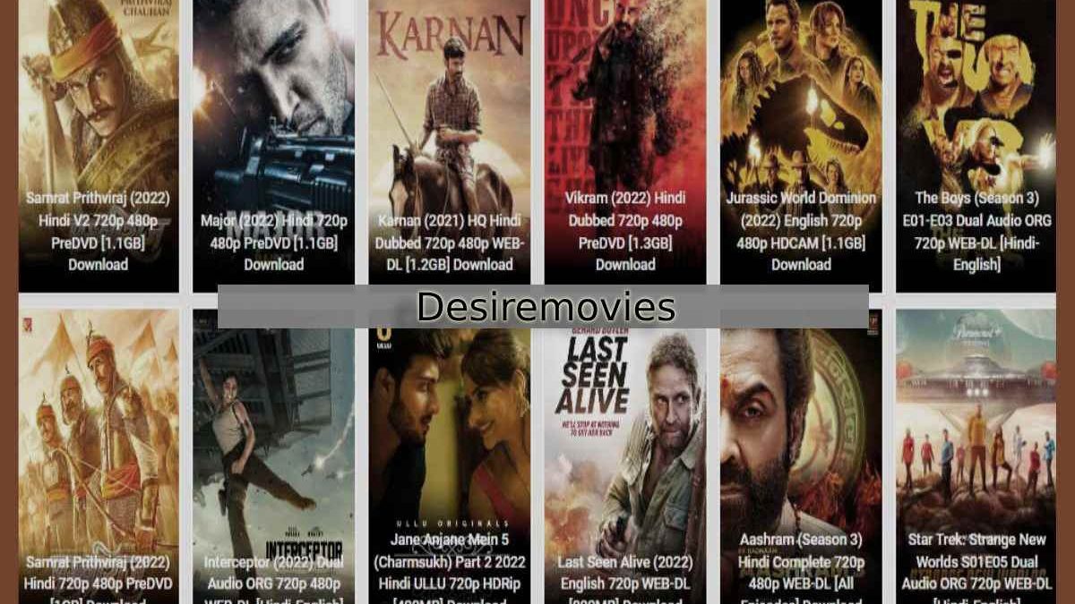 Desiremovies Platform for all the Popular Movie Content