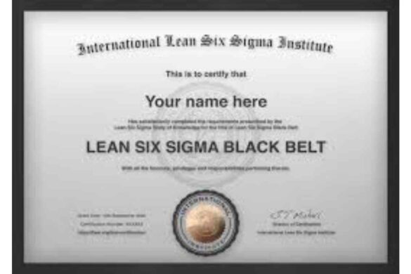 Is a certificate training in lean six sigma worth it