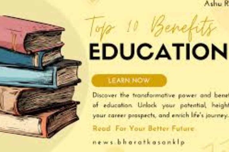 benefits of education to the society