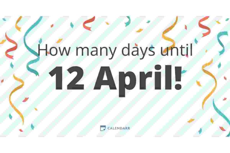 How Many Days Until October 12_