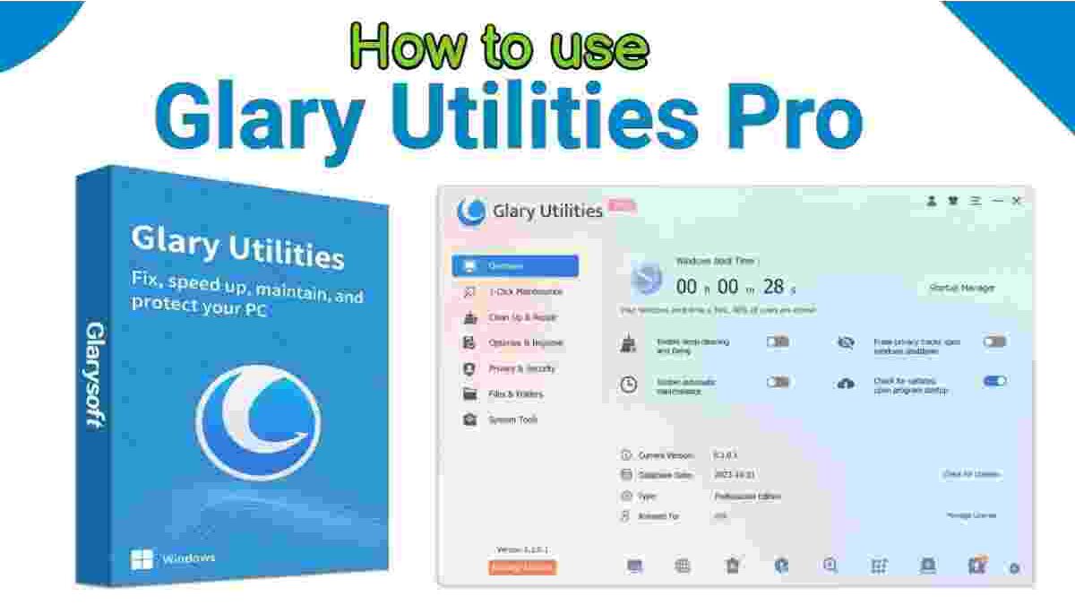 Glary Utilities Review – More information, and Main Features