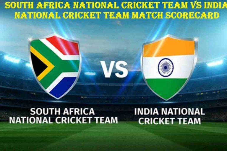 india national cricket team vs south africa national cricket team match scorecard