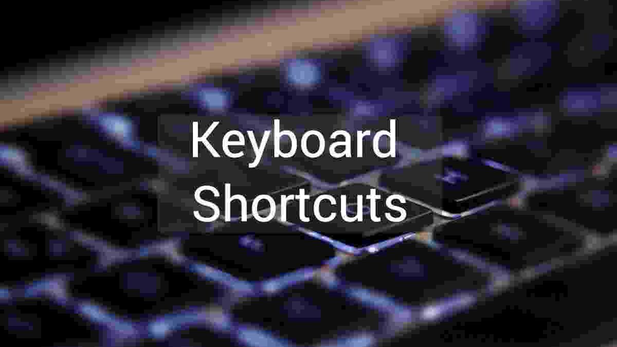 Keyboard Commands, Keys, and More: Copy, Cut, and Paste