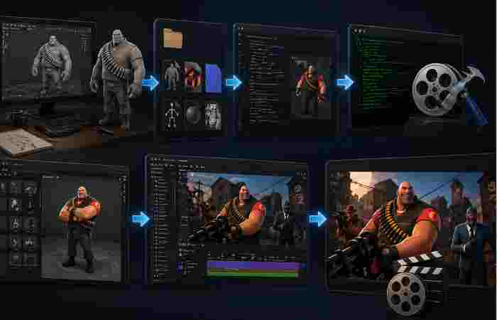 how sfm compile usually works