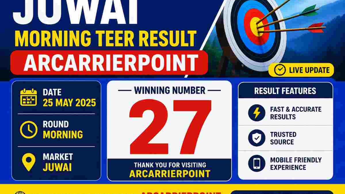 Juwai Morning Teer Result Arcarrierpoint –  Quick, Live Update & Guide