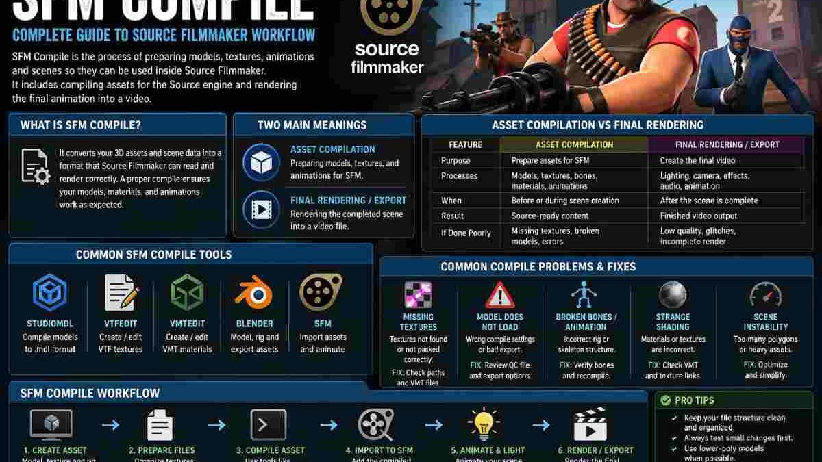 Sfm Compile : Explained Complete Guide for Beginners
