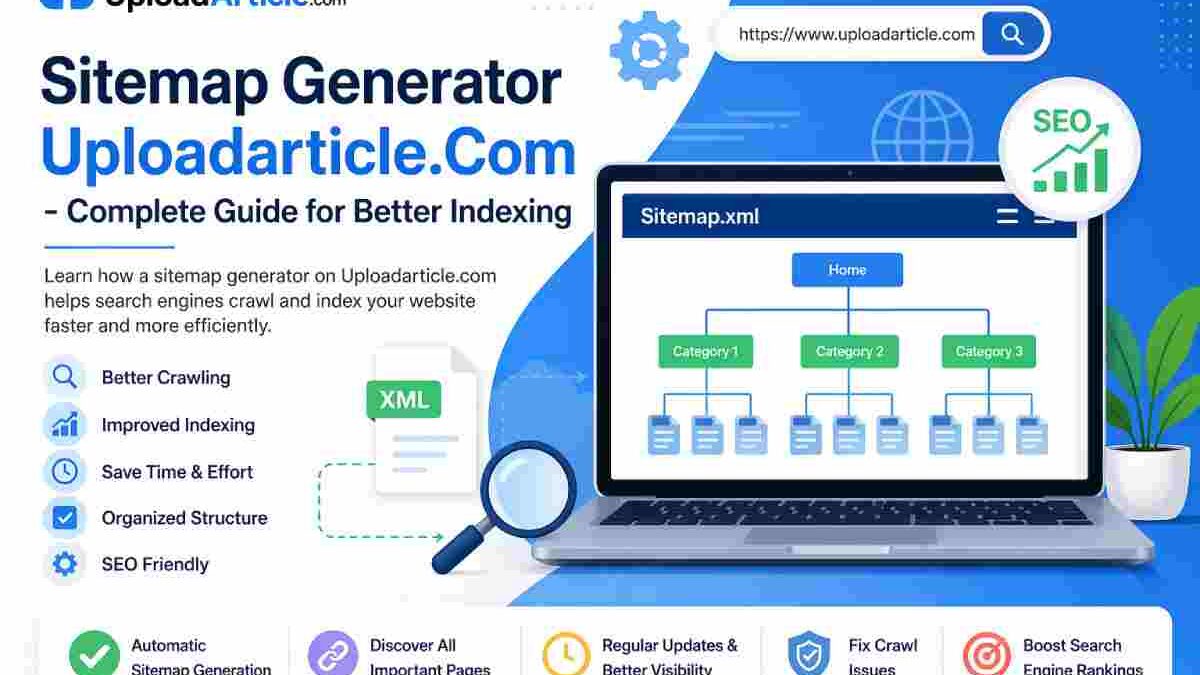 Sitemap Generator Uploadarticle.Com – Complete Guide for Better Indexing